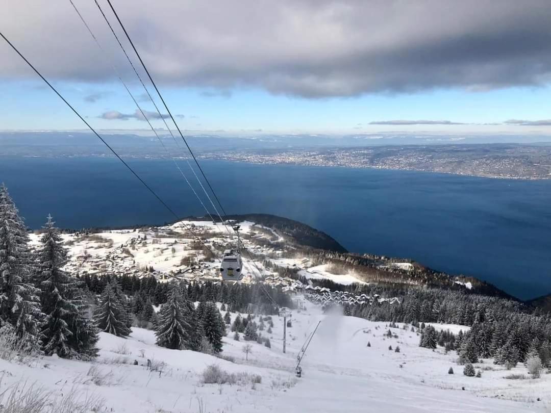 Votre Studio Balneo Bien-Etre A La Montagne Thollon-les-Memises Εξωτερικό φωτογραφία