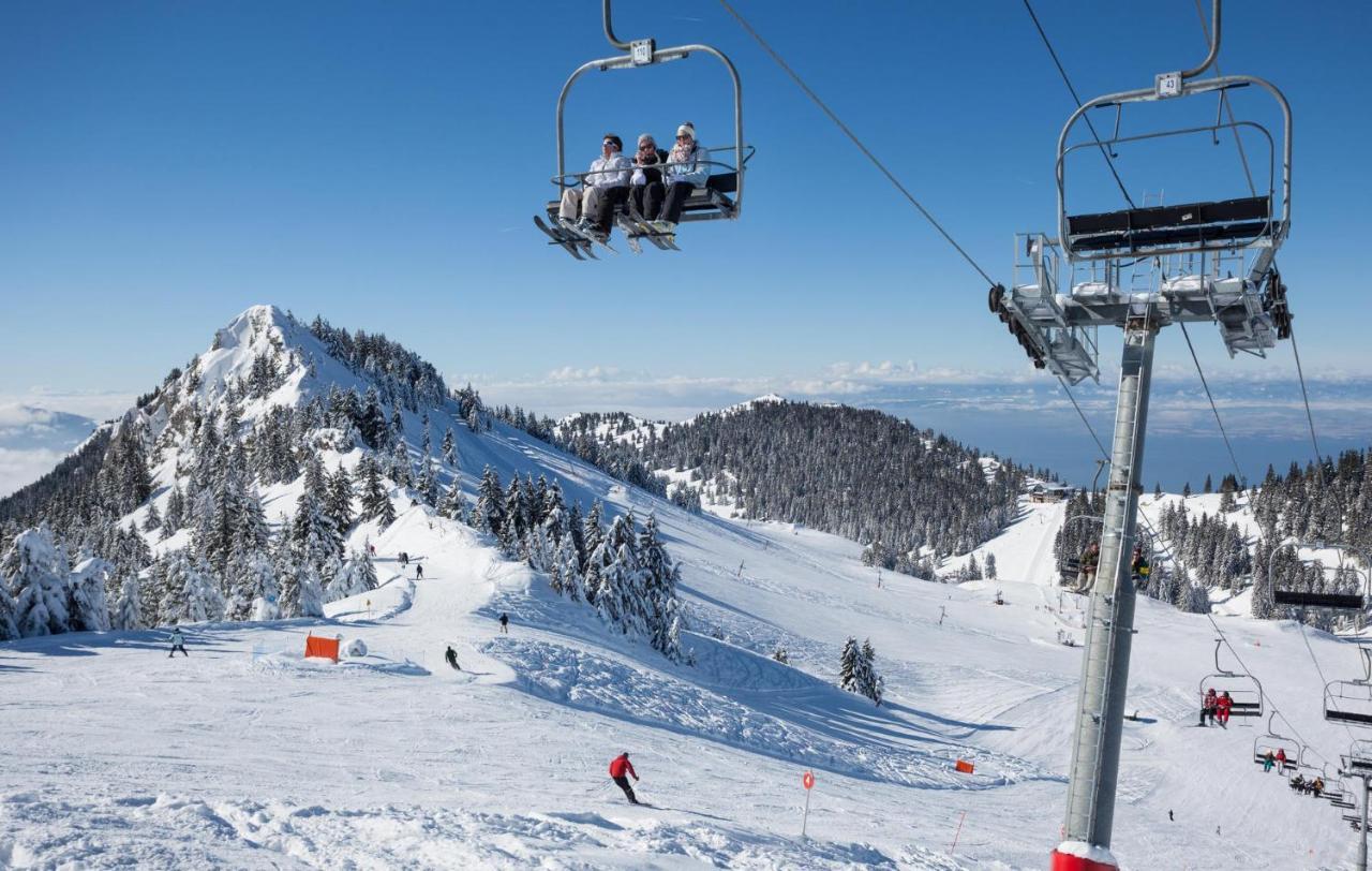 Votre Studio Balneo Bien-Etre A La Montagne Thollon-les-Memises Εξωτερικό φωτογραφία